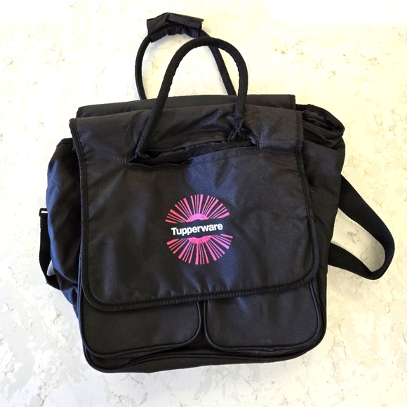 💖 Tupperware brand Consultant Award Demo Kit Bag & Car Advertisement Flag - Picture 2 of 12